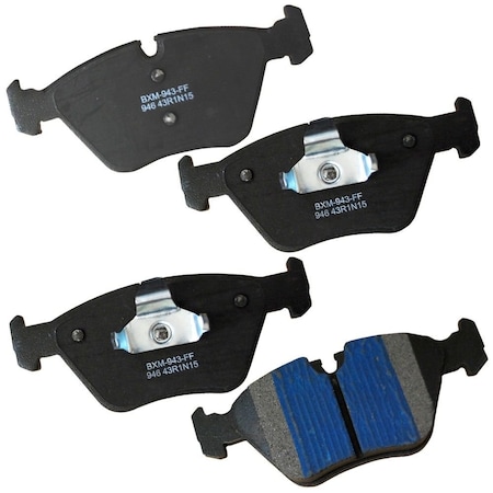 Stop By Bendix Stop Sbm946 Stop Semi-Metallic Brake Pad SBM946